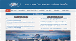 Desktop Screenshot of ichmt.org